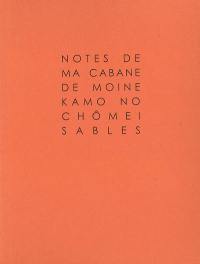 Notes de ma cabane de moine