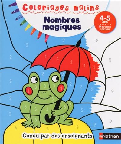 Nombres magiques : 4-5 ans, moyenne section