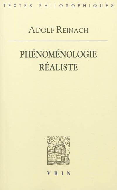 Phénoménologie réaliste