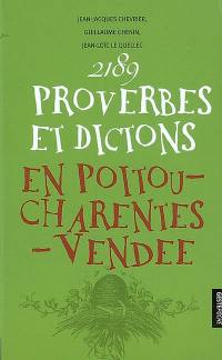 2.189 proverbes et dictons en Poitou-Charentes, Vendée