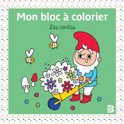 Les contes : mon bloc à colorier