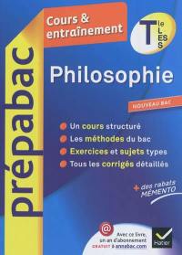 Philosophie terminale L, ES, S : cours & entraînement