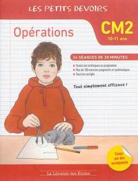 Opérations CM2, 10-11 ans : 24 séances de 20 minutes