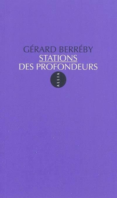 Stations des profondeurs