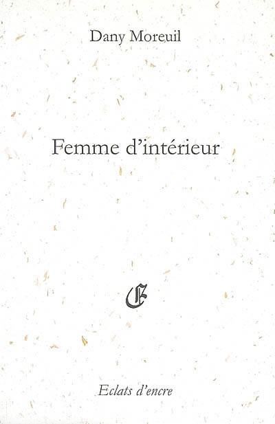 Femme d'intérieur