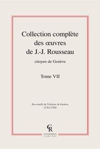 Oeuvres complètes. Vol. 7