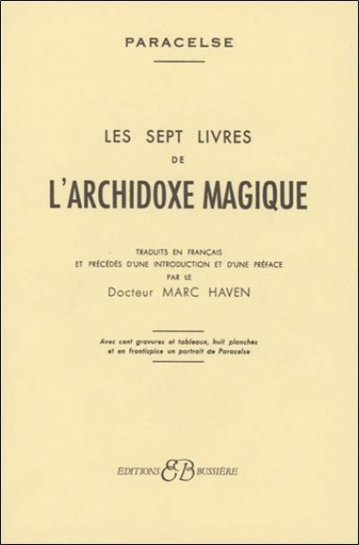 Les sept livres de l'archidoxe magique