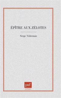 Epître aux zélotes