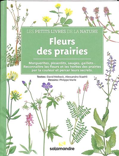 Fleurs des prairies : marguerites, pissenlits, sauges, gaillets... : reconnaître les fleurs et les herbes des prairies par la couleur et percer leurs secrets