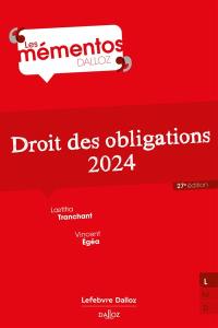 Droit des obligations : 2024