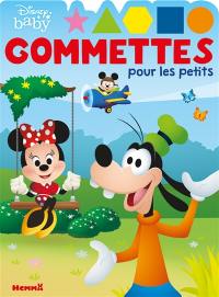 Disney baby : gommettes pour les petits : Dingo, Minnie et Mickey