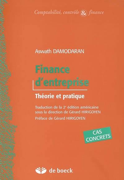 Finance d'entreprise : théorie et pratique