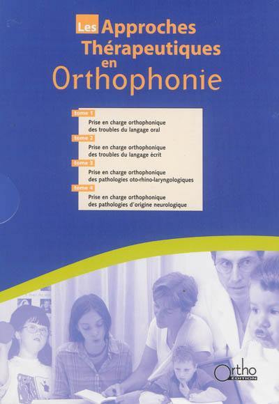 Les approches thérapeutiques en orthophonie