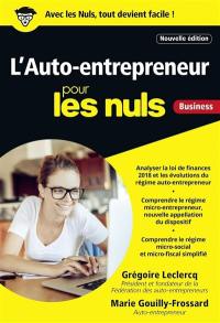 L'auto-entrepreneur pour les nuls : business