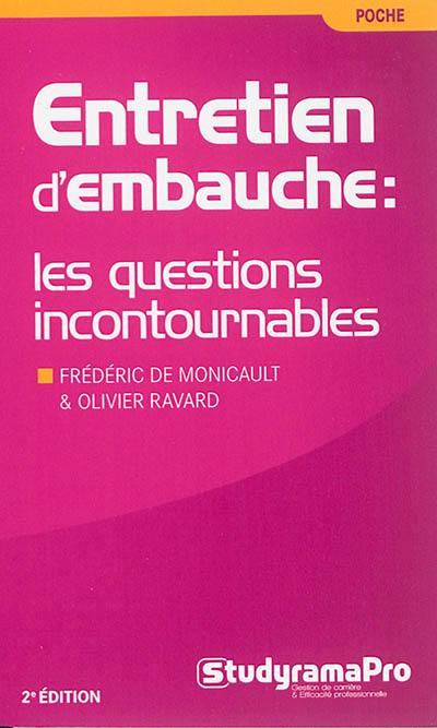 Entretien d'embauche : les questions incontournables