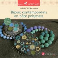 Bijoux contemporains en pâte polymère