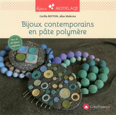 Bijoux contemporains en pâte polymère