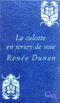 La culotte en jersey de soie