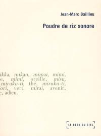 Poudre de riz sonore