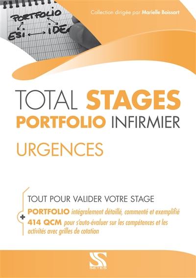 Urgences : total stages portfolio infirmier : tout pour valider votre stage