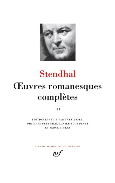 Oeuvres romanesques complètes. Vol. 3