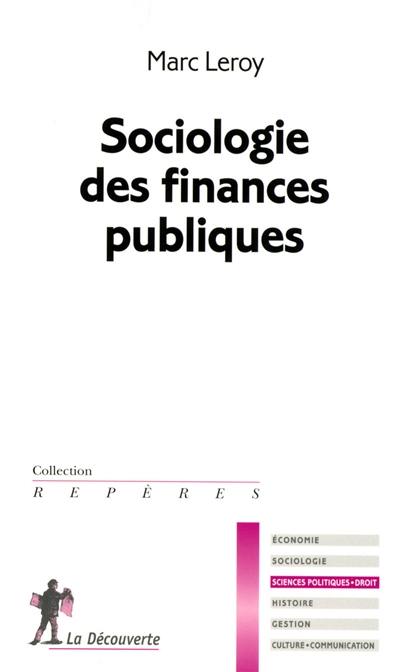 Sociologie des finances publiques