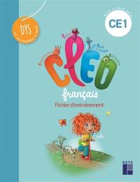 CLEO, français CE1 dys : fichier d'entraînement