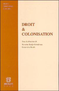 Droit et colonisation