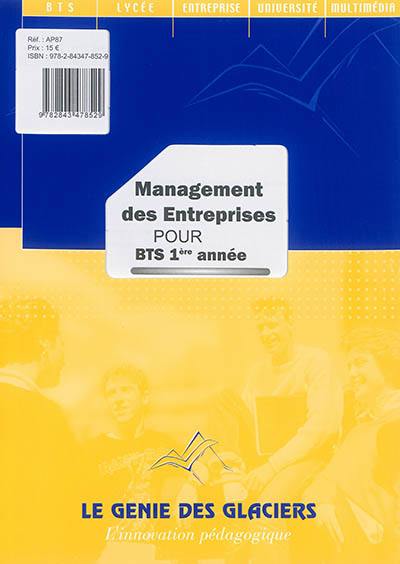 Management des entreprises pour BTS 1ère année