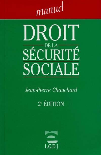 Droit de la sécurité sociale