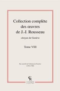 Oeuvres complètes. Vol. 8