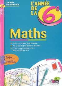 L'année de la 6e : maths