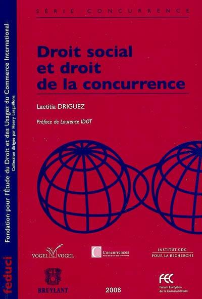 Droit social et droit de la concurrence