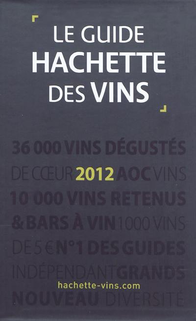 Coffret guide Hachette des vins 2012