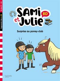 Surprise au poney-club : fin de CP, CE1