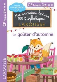 Le goûter d'automne : CP niveau 3