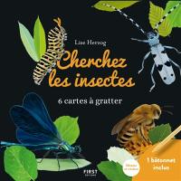 Cherchez les insectes : 6 cartes à gratter