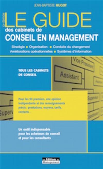 Le guide des cabinets de conseil en management