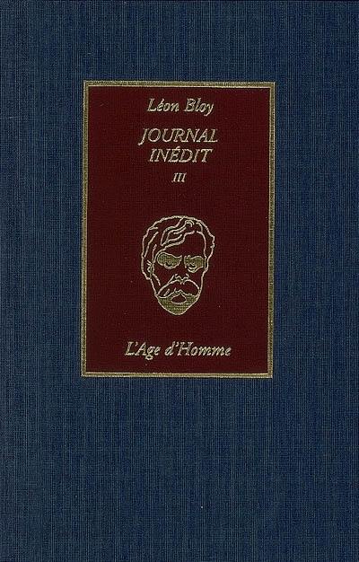 Journal inédit. Vol. 3. 1903-1907