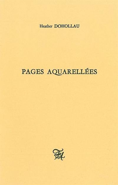 Pages aquarellées