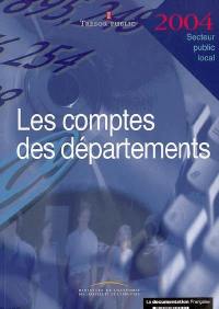 Les comptes des départements 2004