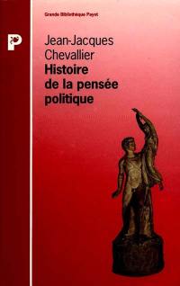 Histoire de la pensée politique