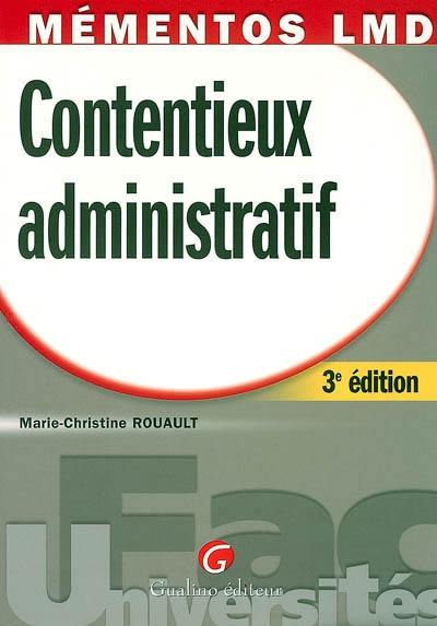 Contentieux administratif