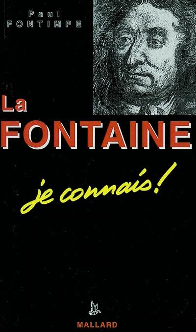 La Fontaine, je connais !