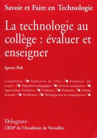 Didactique de l'enseignement et de l'évaluation en technologie