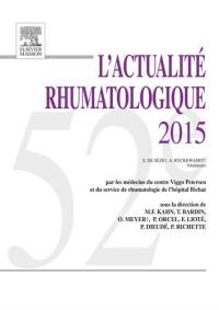 L'actualité rhumatologique 2015