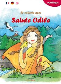 Je colorie avec sainte Odile