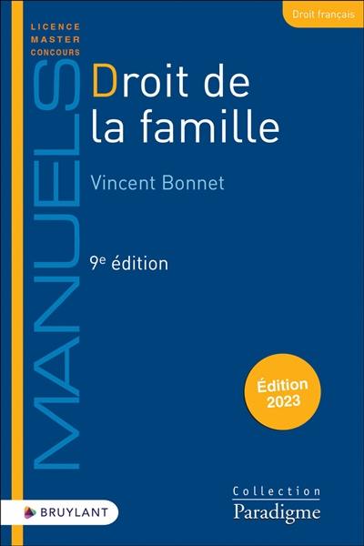 Droit de la famille : édition 2023