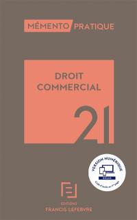 Droit commercial : 2021