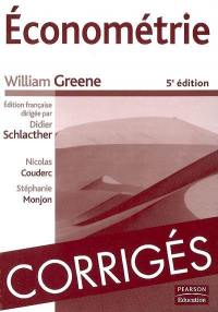 Econométrie : corrigés des exercices